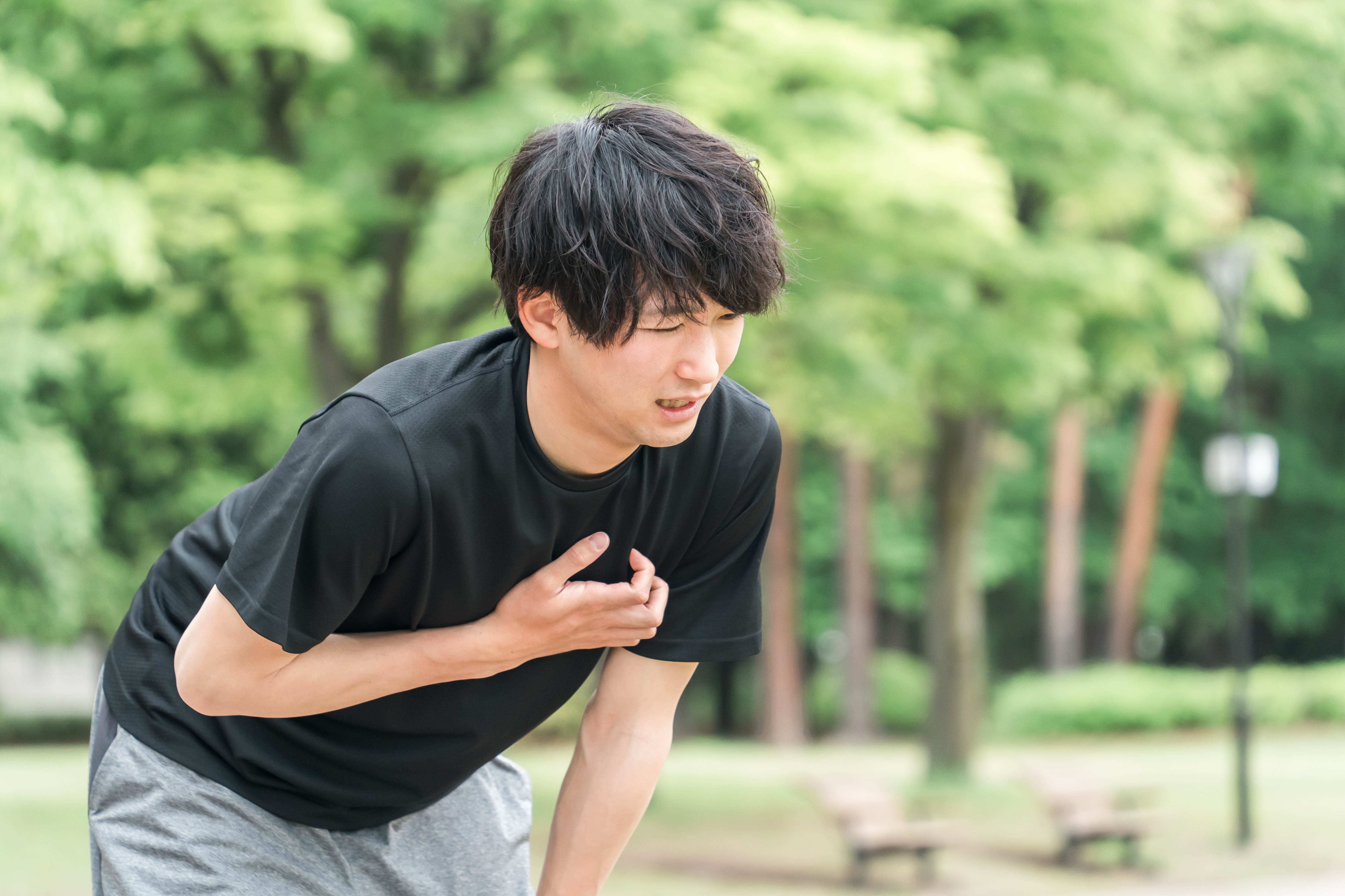 運動不足による身体の不調