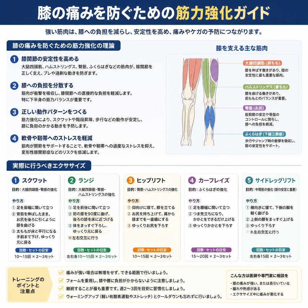 筋力強化の必要性とその方法