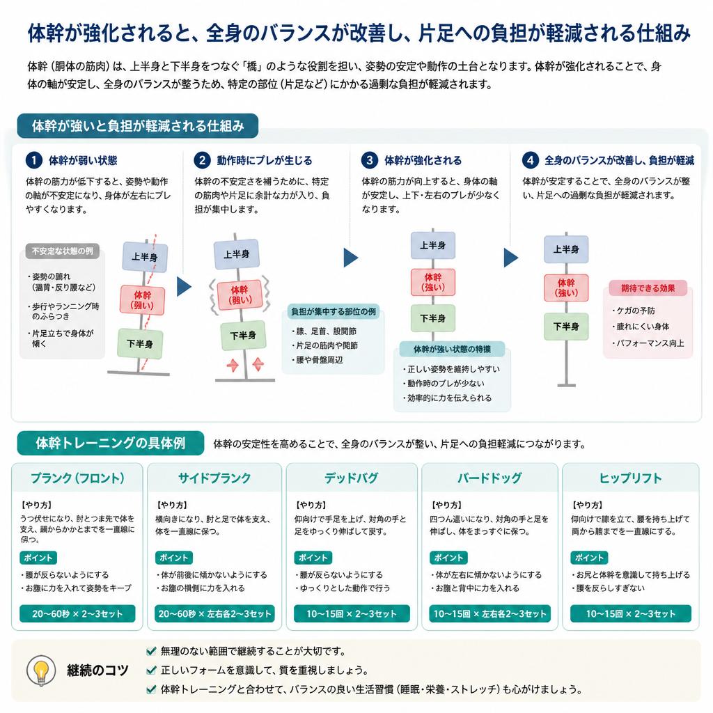 体幹強化の重要性