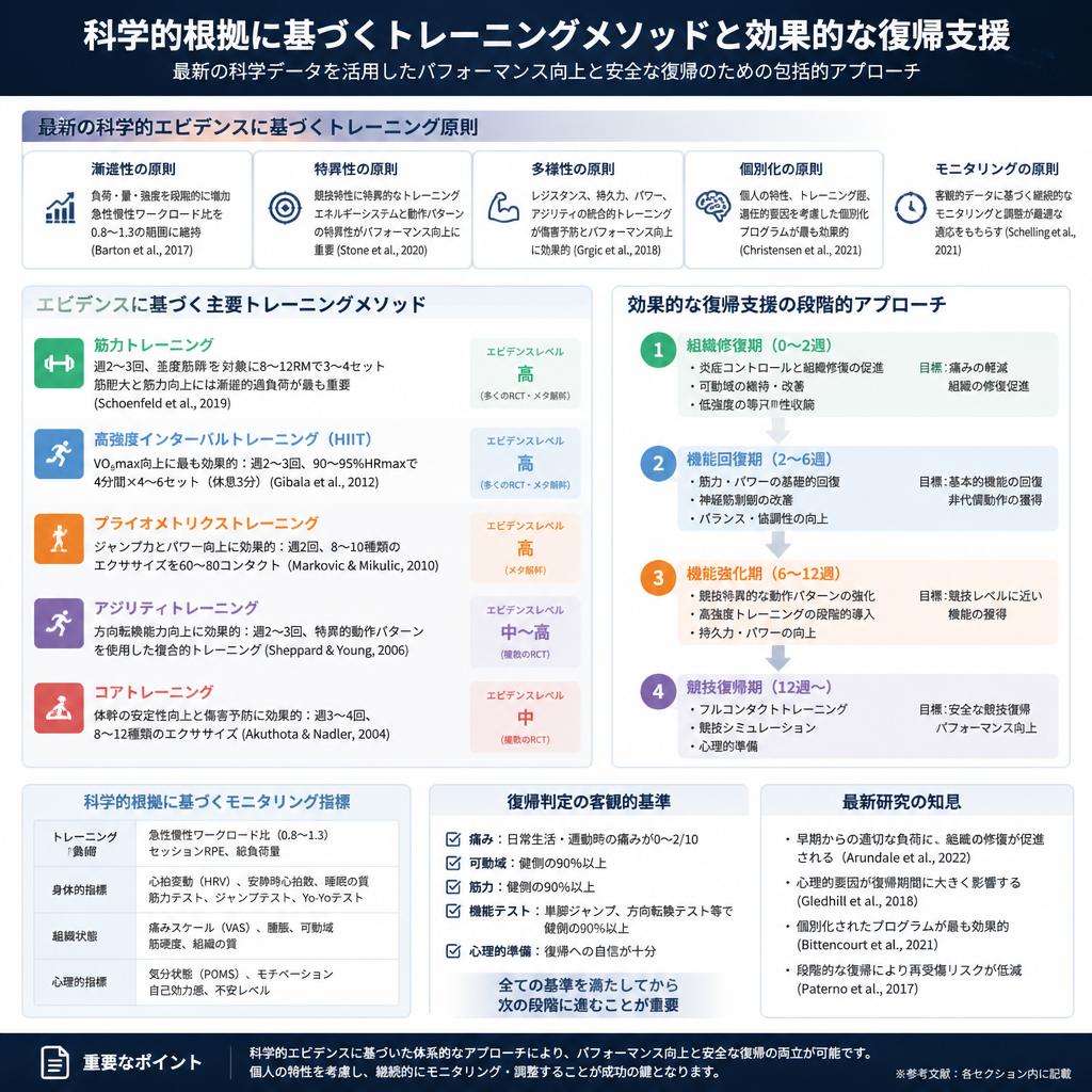 最新のリサーチに基づくメソッド