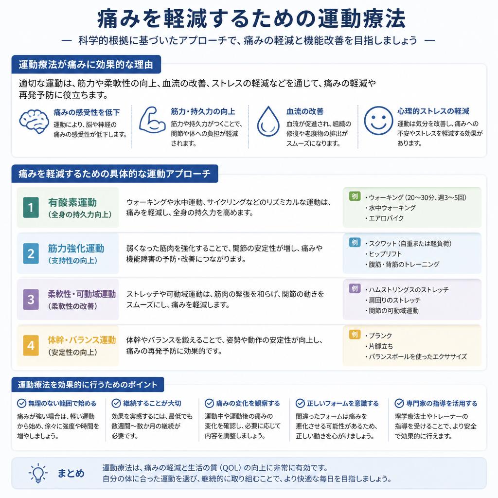 運動療法の重要性