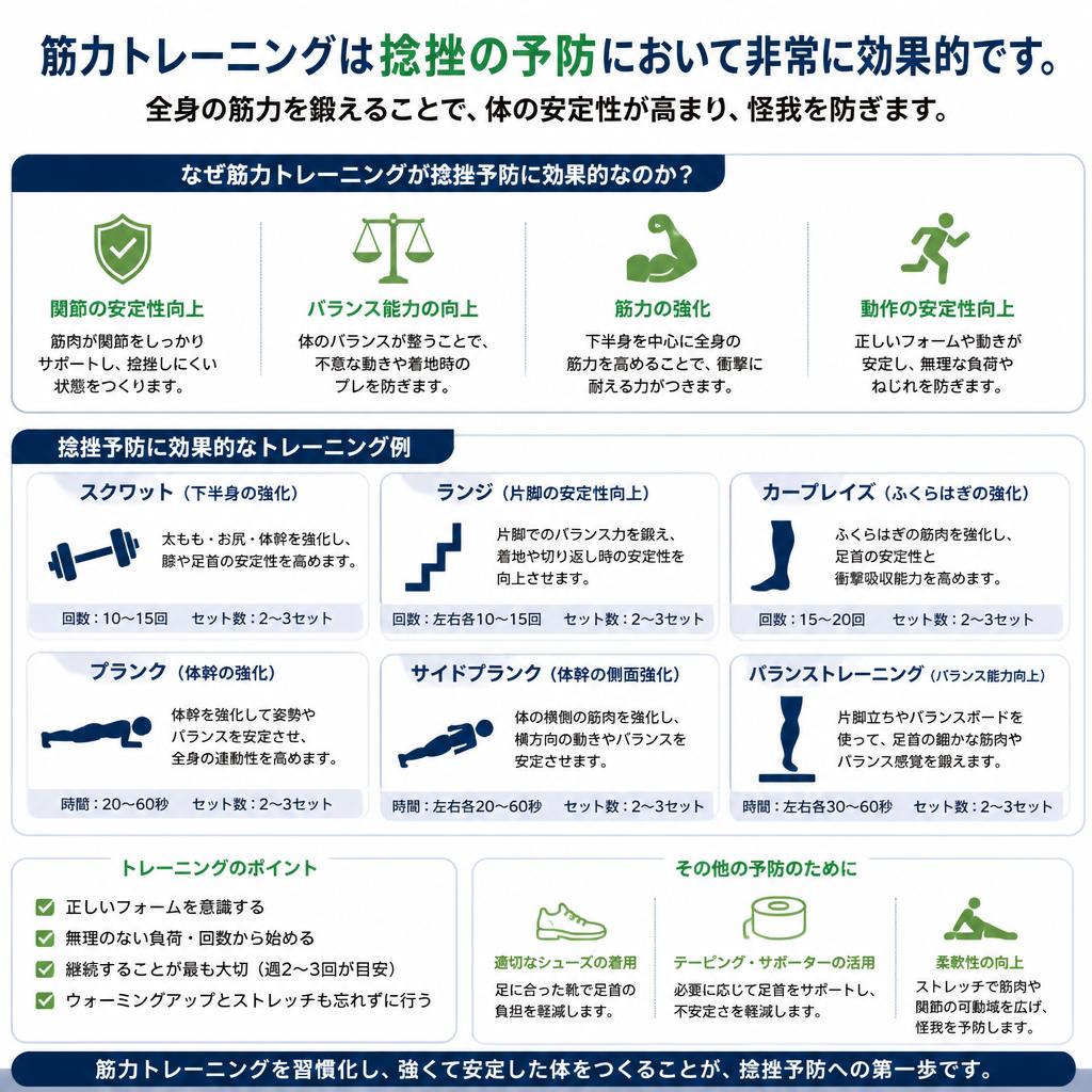 筋力トレーニングの活用法
