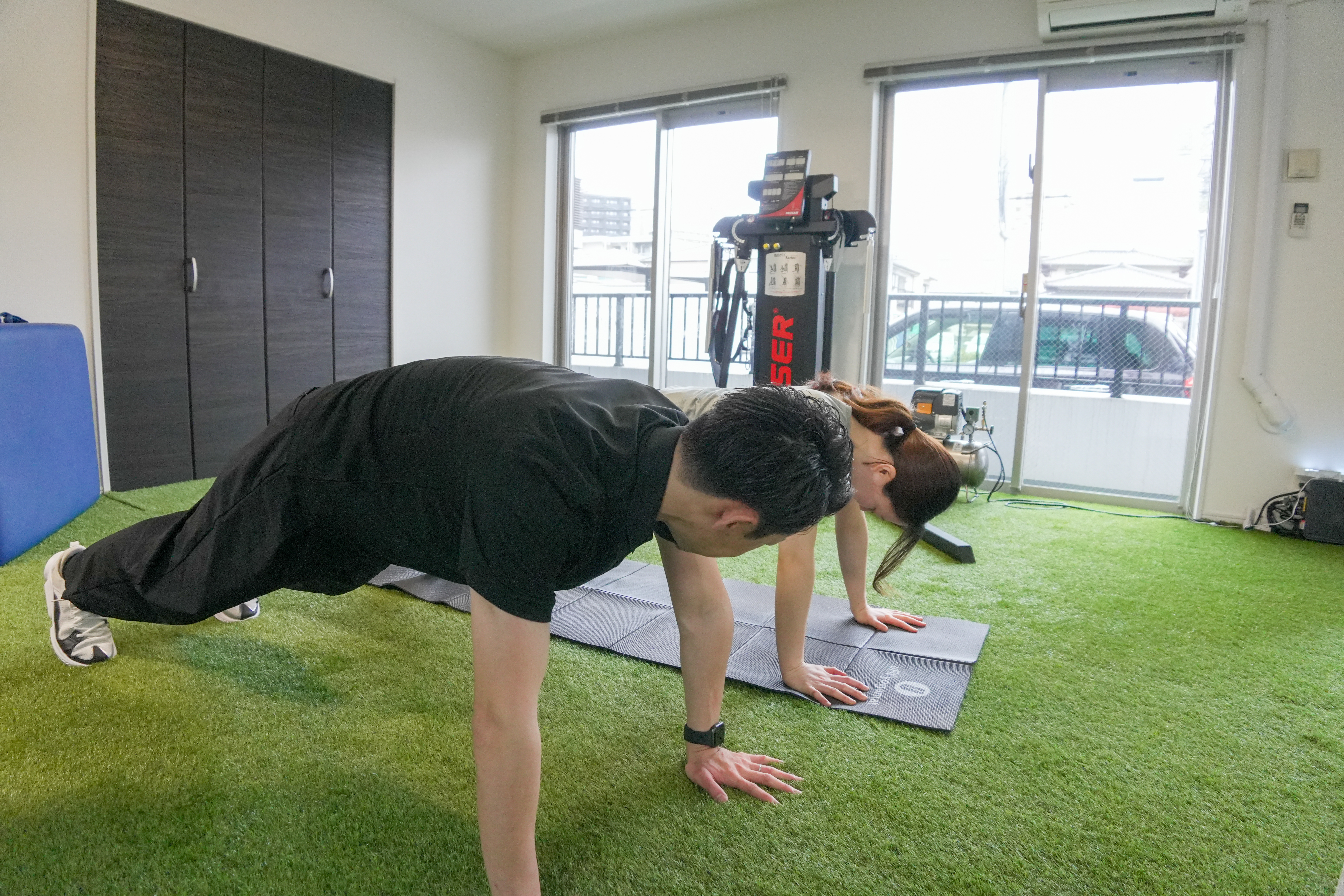体幹トレーニングで基礎能力を向上