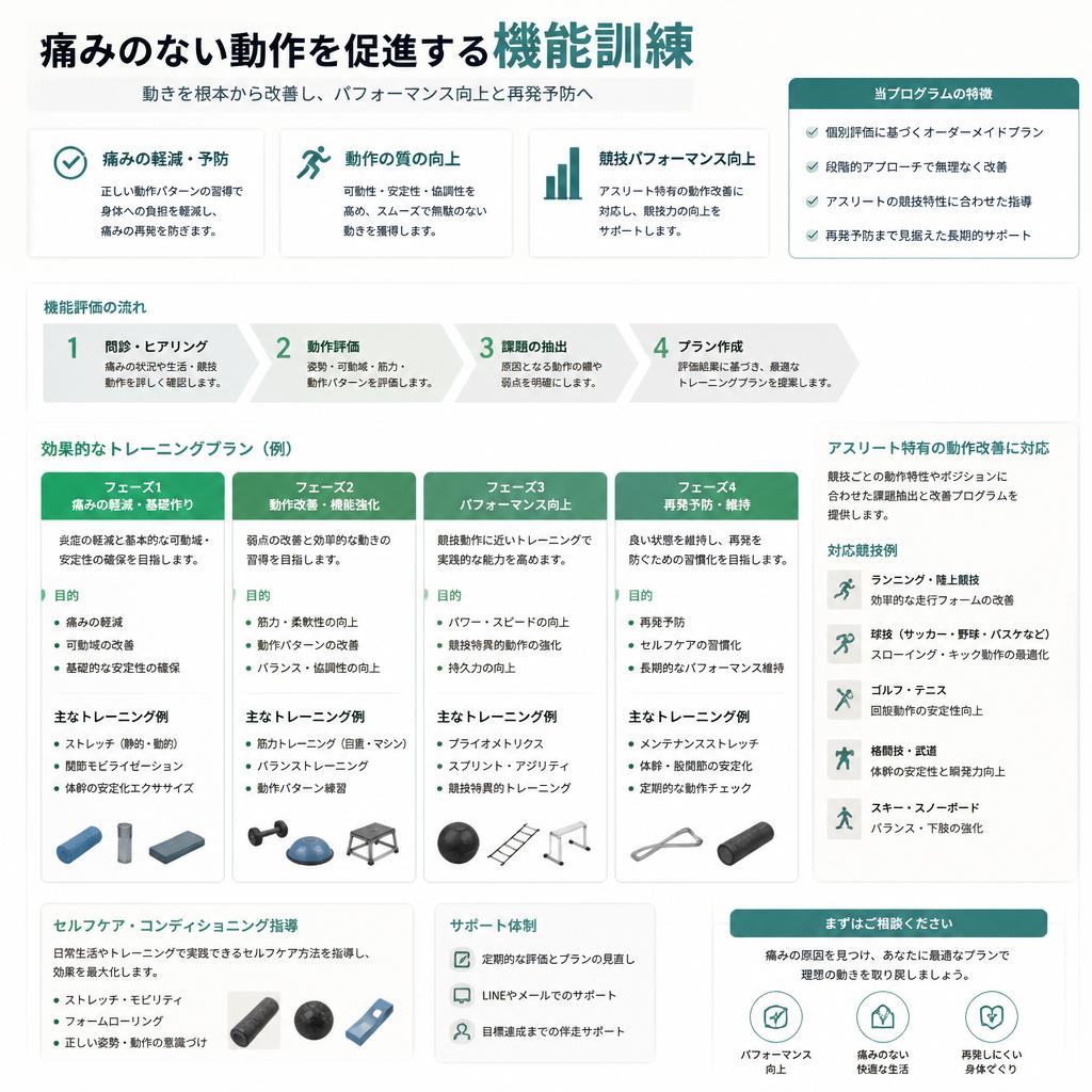 当ジムのトレーニングプログラム