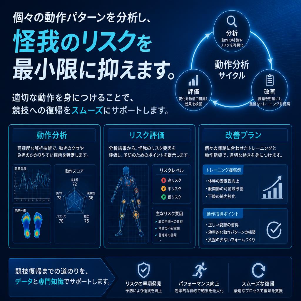 動作分析のメリット
